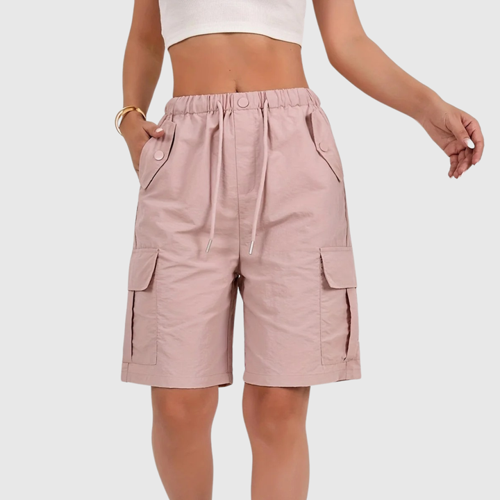 Margot Biarritz - Short Cargo Légers à Séchage Rapide Daisy