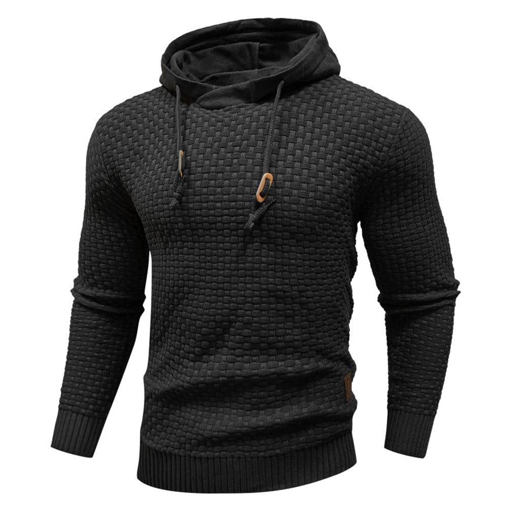 Margot Biarritz - Sweat à capuche classique en laine pour homme