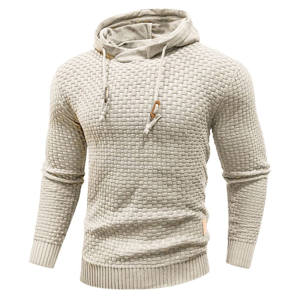 Margot Biarritz - Sweat à capuche classique en laine pour homme