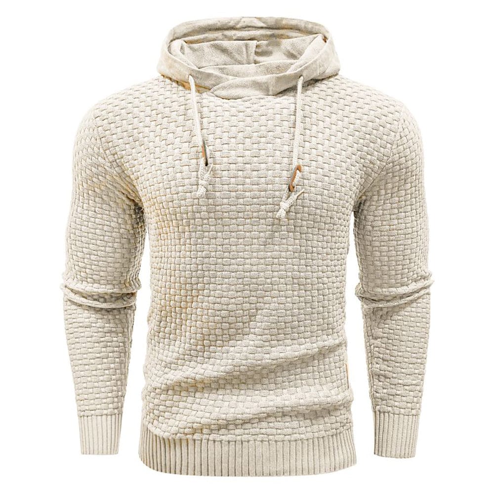 Margot Biarritz - Sweat à capuche classique en laine pour homme