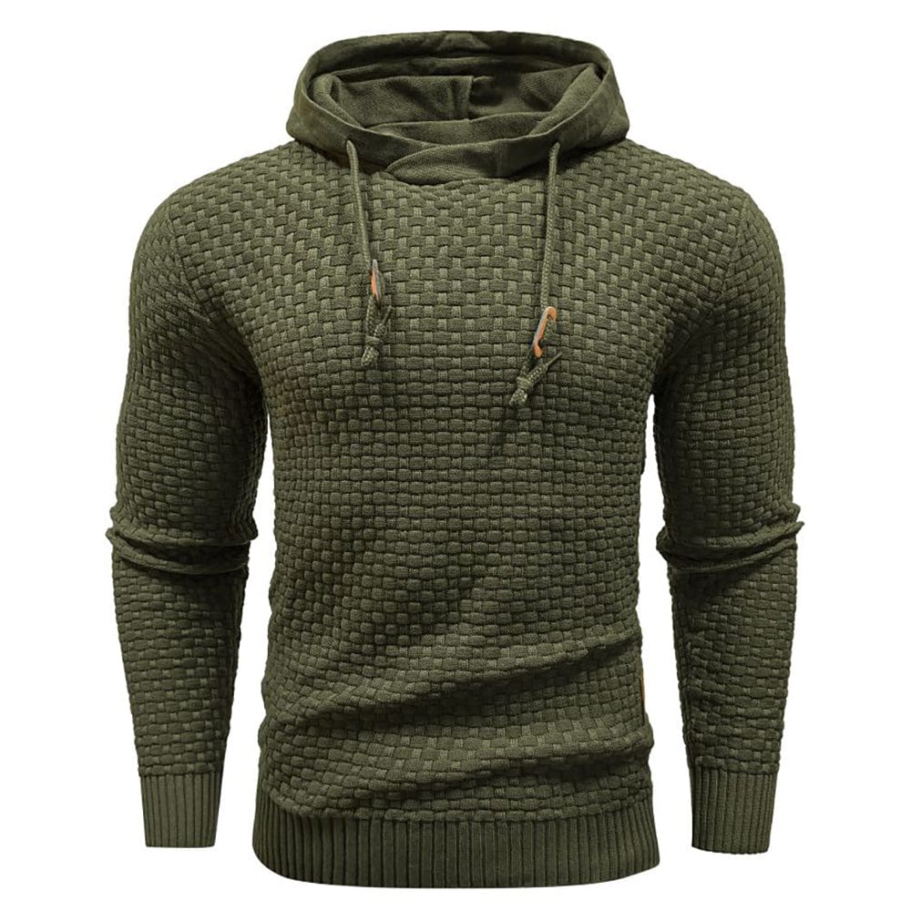 Margot Biarritz - Sweat à capuche classique en laine pour homme