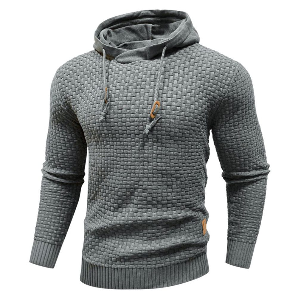 Margot Biarritz - Sweat à capuche classique en laine pour homme