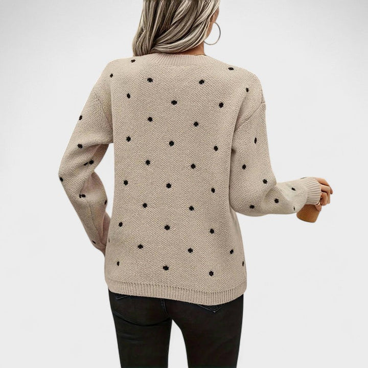 Margot Biarritz - Pull en maille à pois