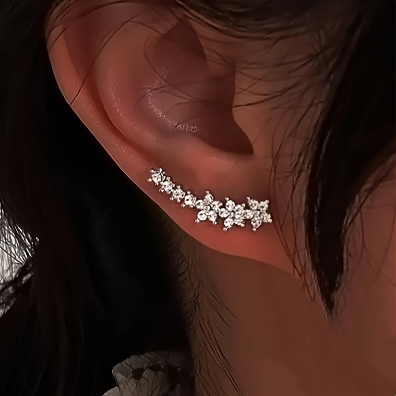 Margot Biarritz - Boucles d'oreilles florales intemporelles
