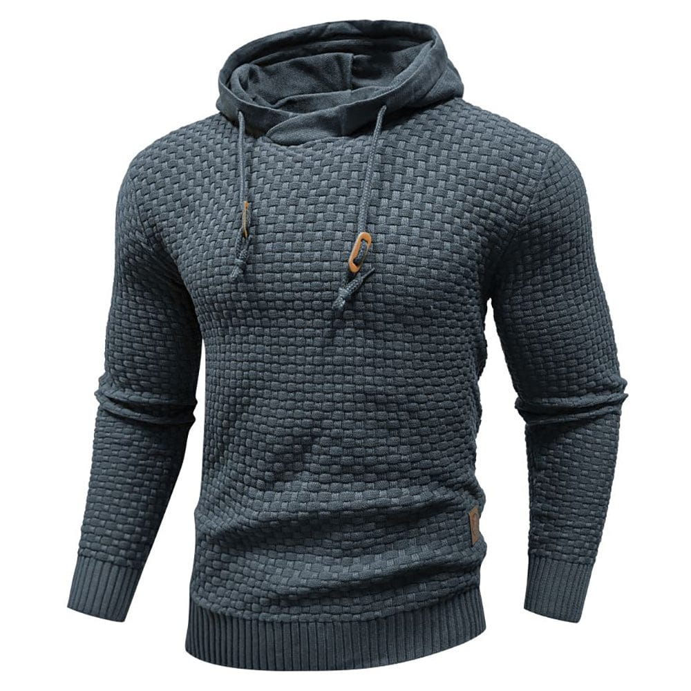 Margot Biarritz - Sweat à capuche classique en laine pour homme