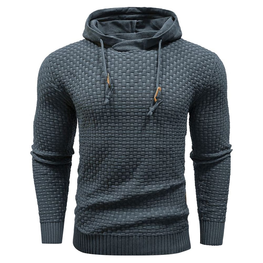 Margot Biarritz - Sweat à capuche classique en laine pour homme