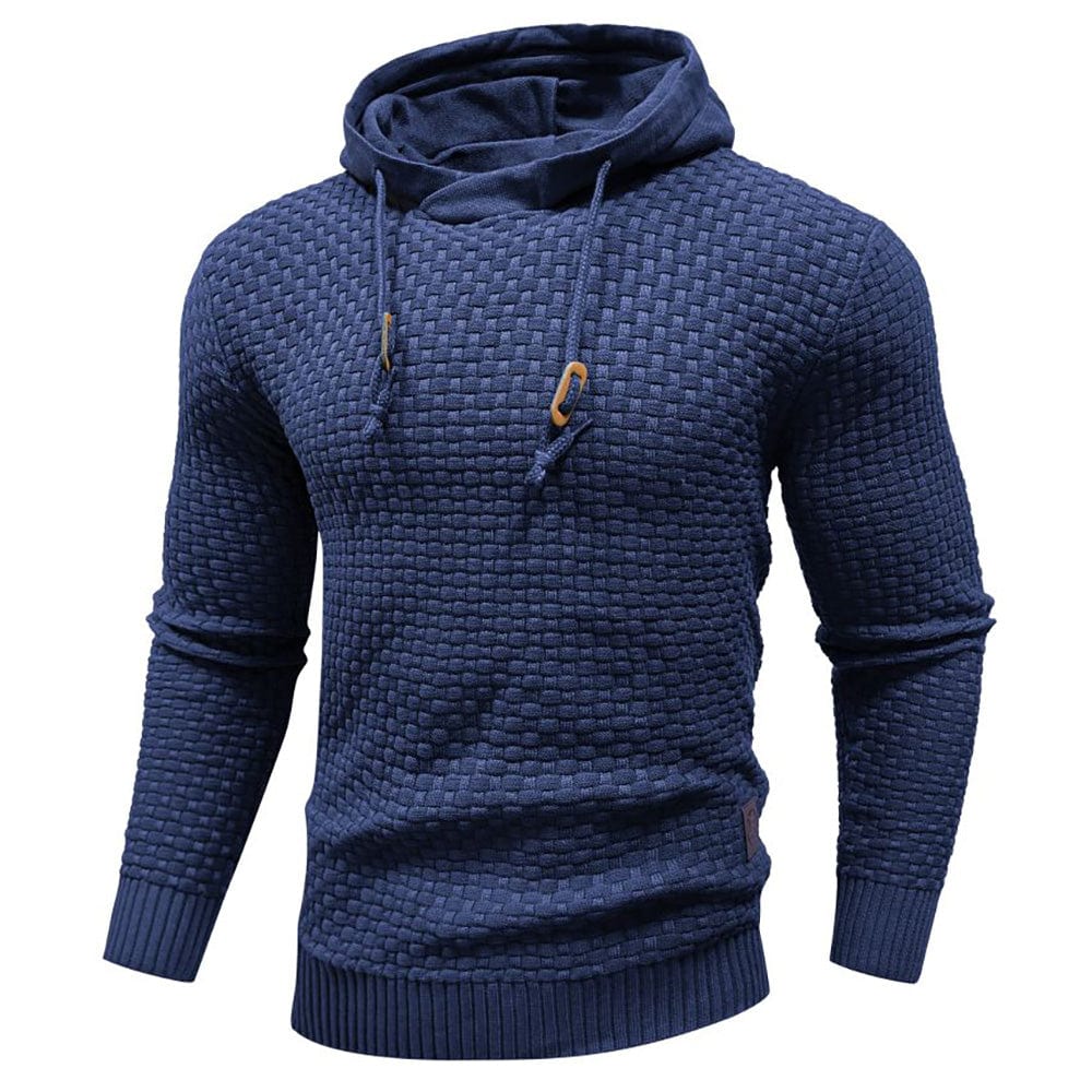 Margot Biarritz - Sweat à capuche classique en laine pour homme