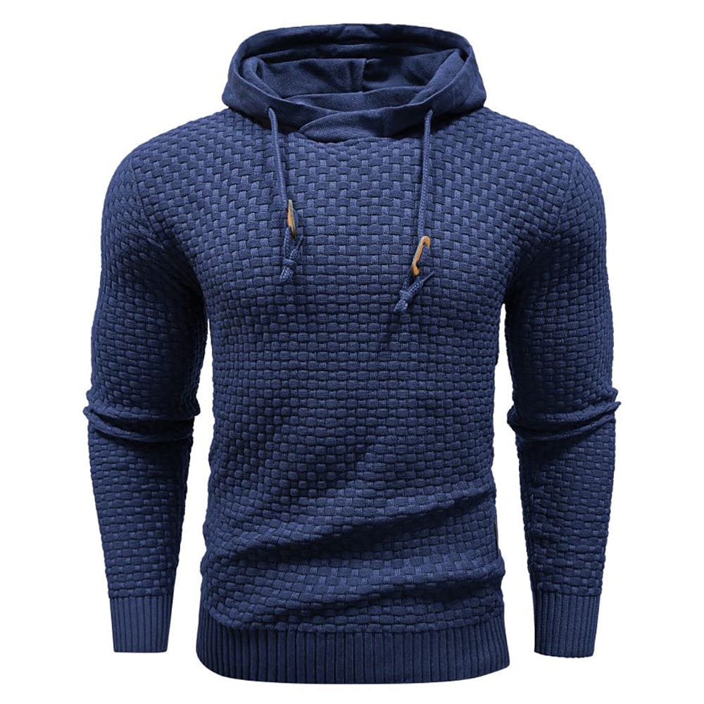 Margot Biarritz - Sweat à capuche classique en laine pour homme