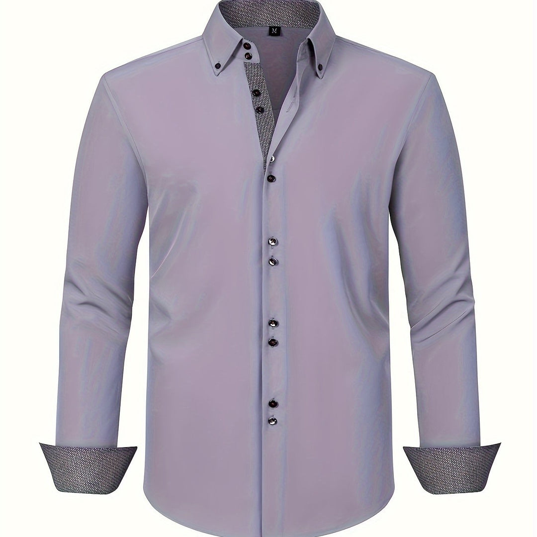 Margot Biarritz - Chemise élégante légère avec détails contrastés