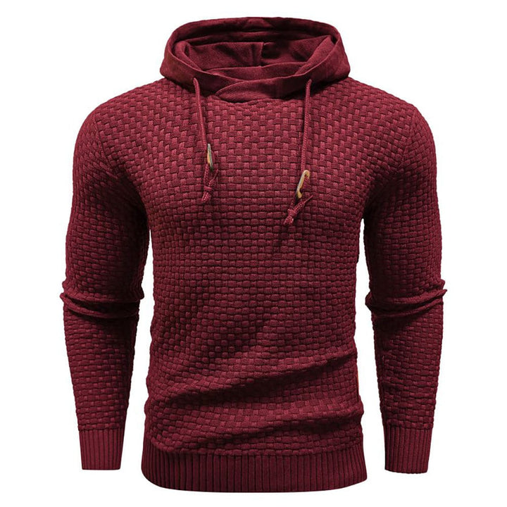 Margot Biarritz - Sweat à capuche classique en laine pour homme