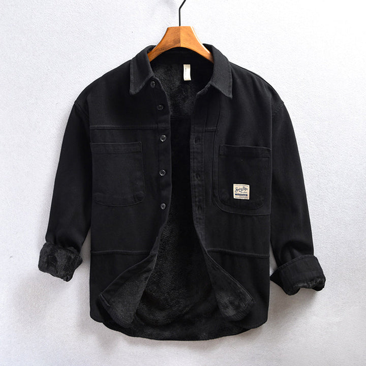 Margot Biarritz - Chemise cargo en polaire pour homme