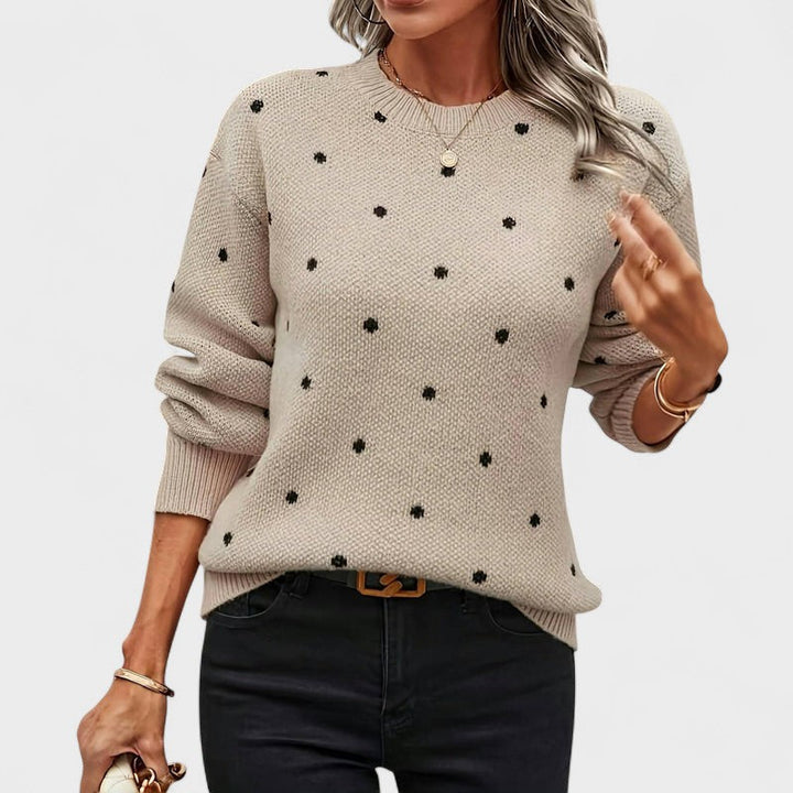 Margot Biarritz - Pull en maille à pois