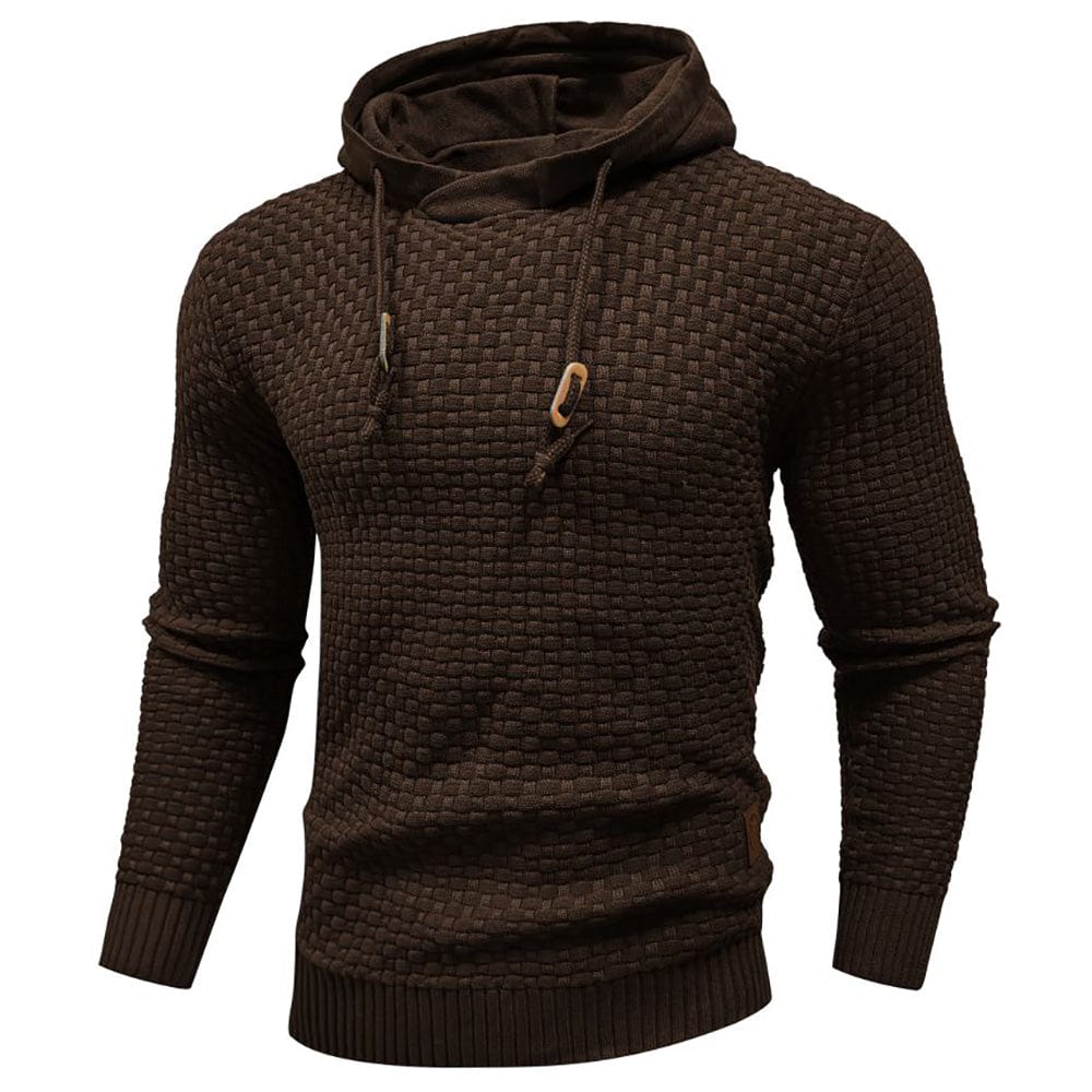 Margot Biarritz - Sweat à capuche classique en laine pour homme