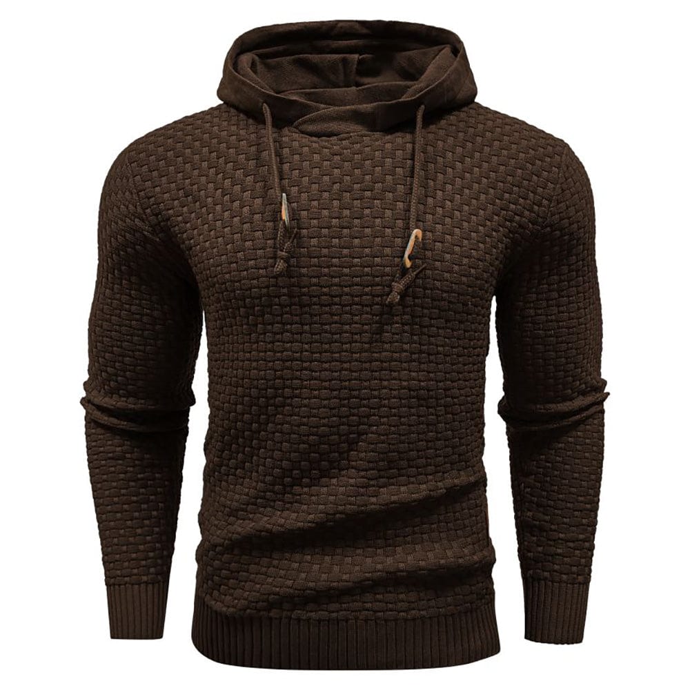 Margot Biarritz - Sweat à capuche classique en laine pour homme