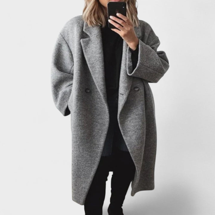 Margot Biarritz - Manteau Minimaliste Chic