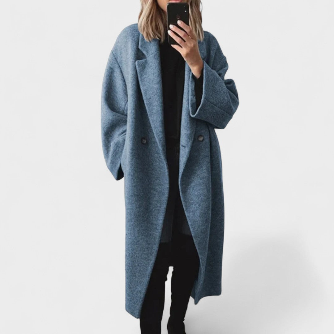 Margot Biarritz - Manteau Minimaliste Chic