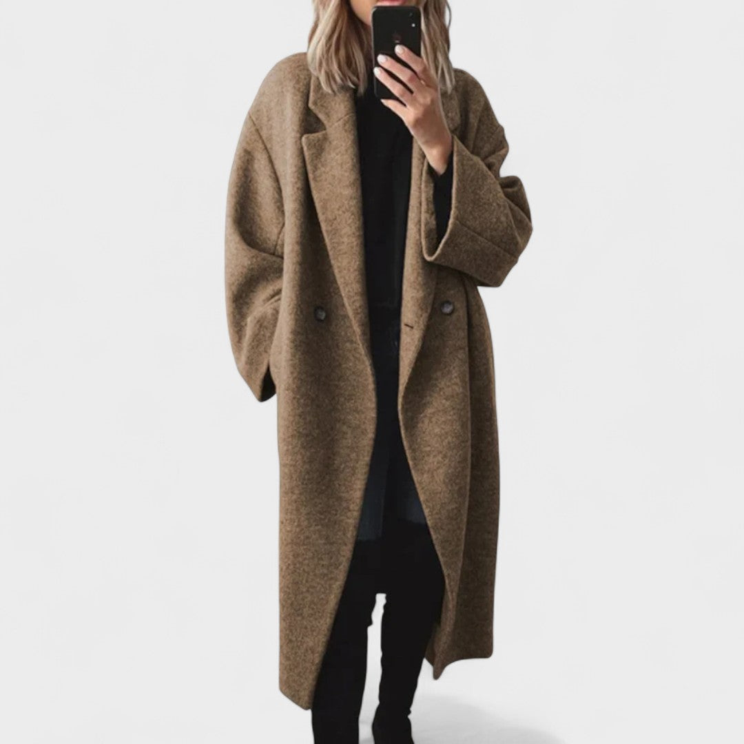 Margot Biarritz - Manteau Minimaliste Chic