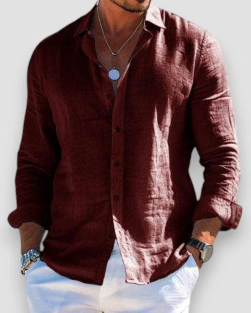 Margot Biarritz - Chemise casual homme Lucas