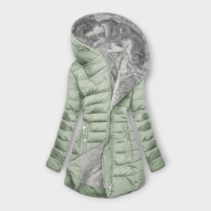 Margot Biarritz - Veste matelassée d'hiver avec capuche