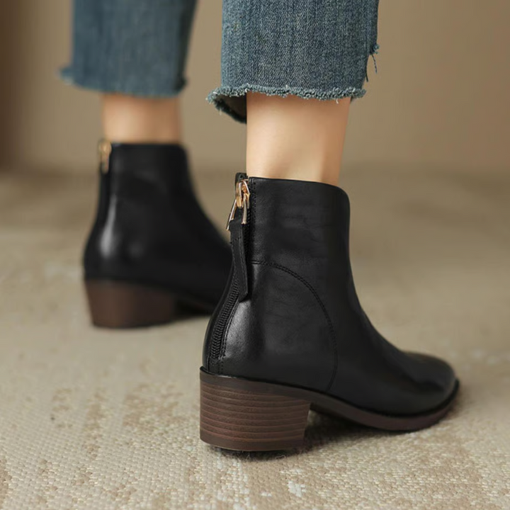 Margot Biarritz - Bottines Élégantes en Cuir