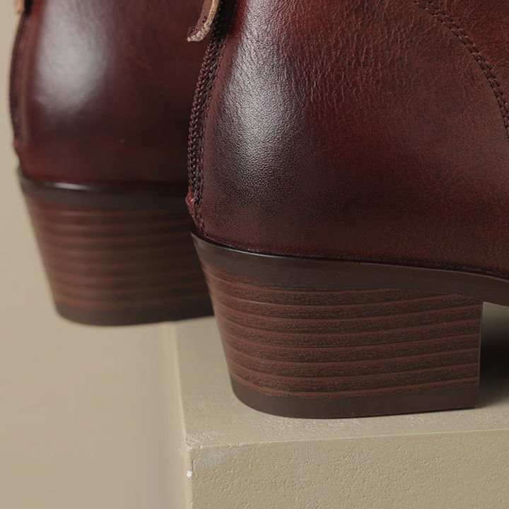Margot Biarritz - Bottines Élégantes en Cuir