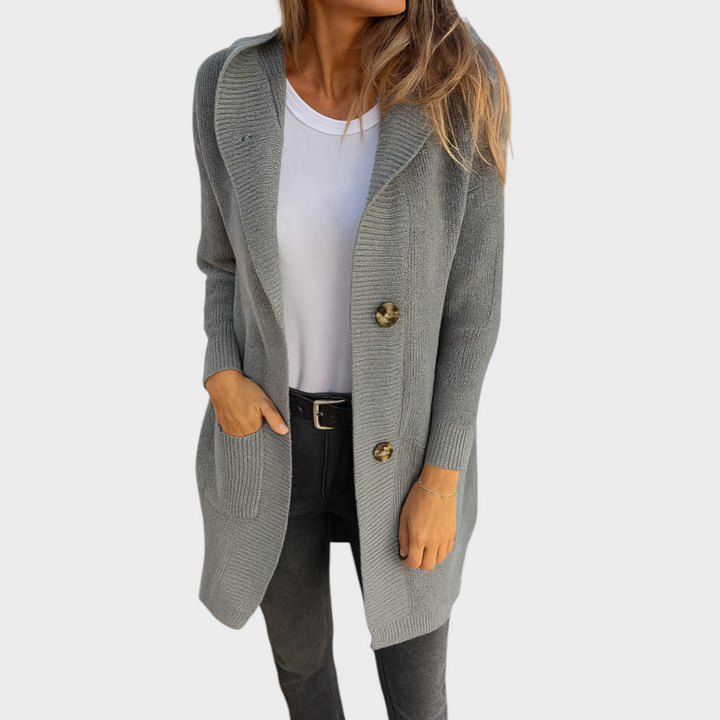 Margot Biarritz - Manteau long en maille