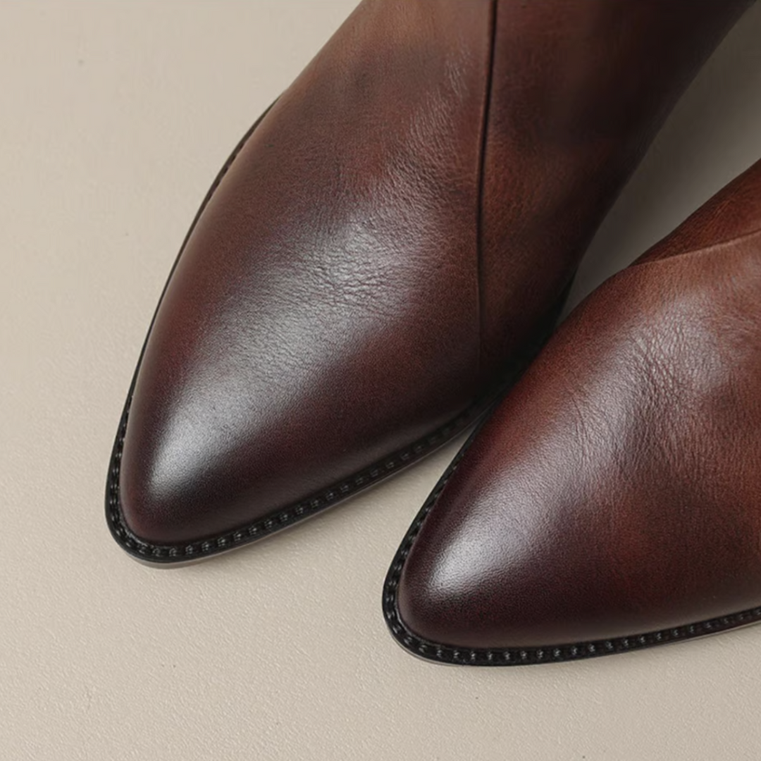 Margot Biarritz - Bottines Élégantes en Cuir