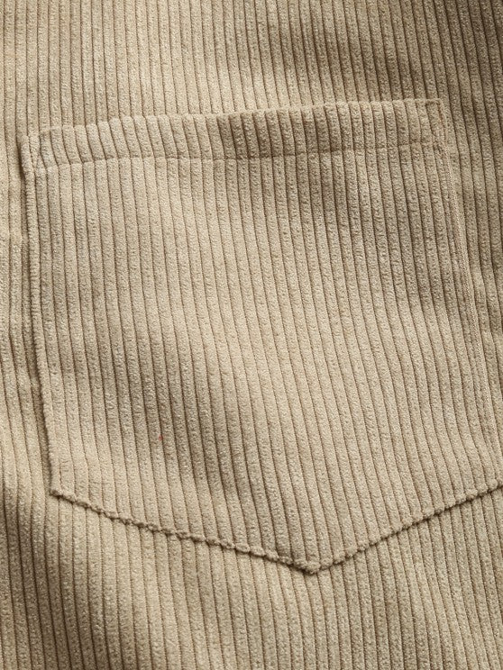 Margot Biarritz - Chemise à manches longues demi-boutons pour homme