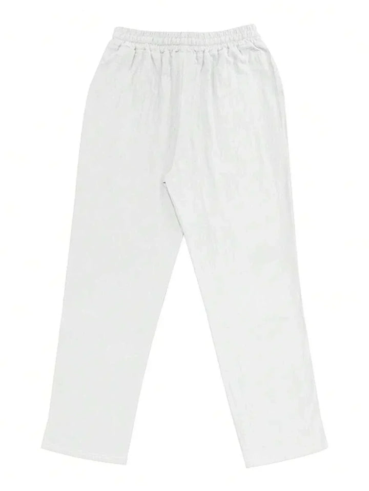 Margot Biarritz - Pantalon léger en lin avec cordon
