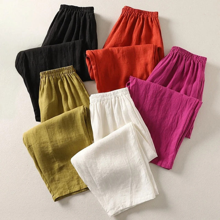 Margot Biarritz - Pantalon fluide taille élastique Catherine