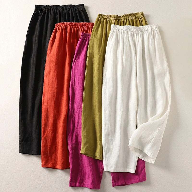Margot Biarritz - Pantalon fluide taille élastique Catherine