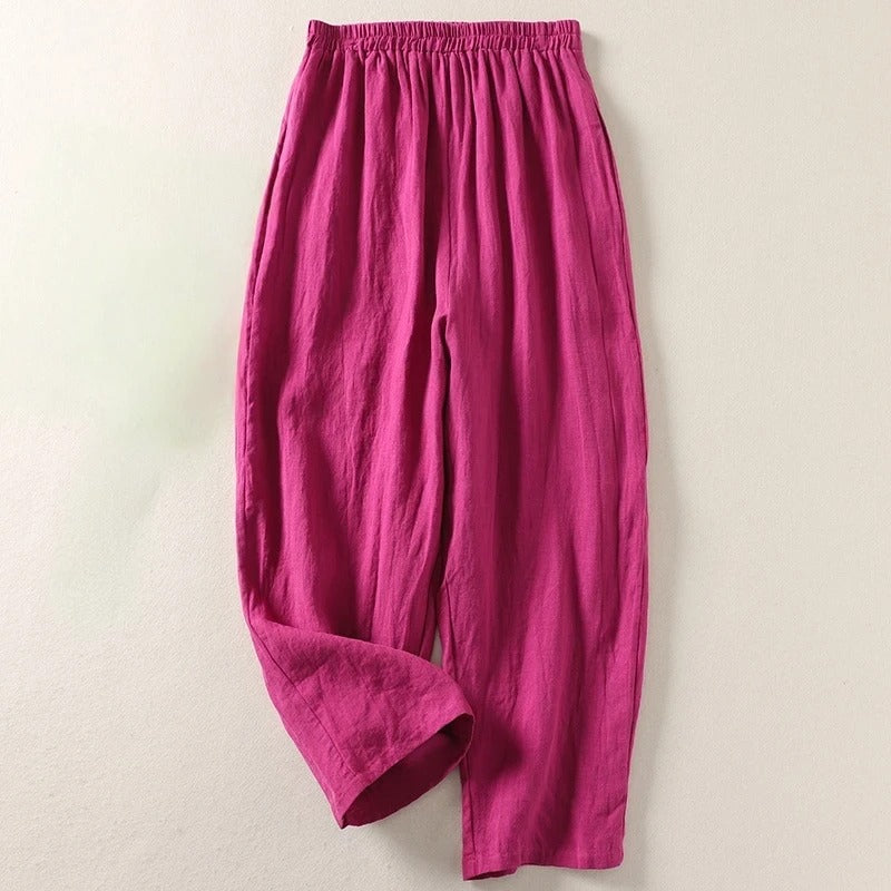 Margot Biarritz - Pantalon fluide taille élastique Catherine