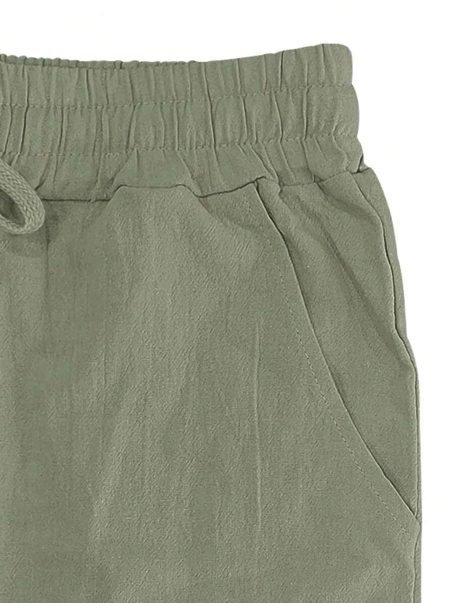 Margot Biarritz - Pantalon léger en lin avec cordon