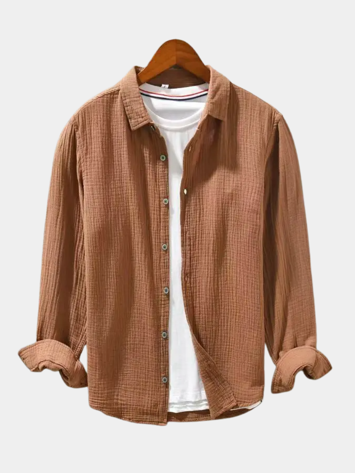 Margot Biarritz - Chemise élégante en coton doux comme de la soie