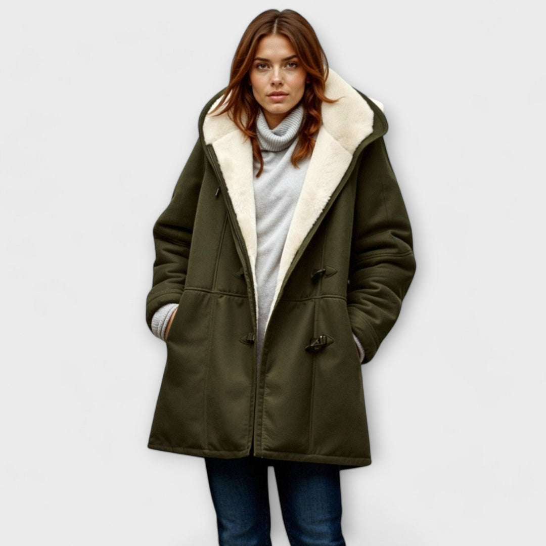 Margot Biarritz - Veste Confortable avec Doublure en Fourrure