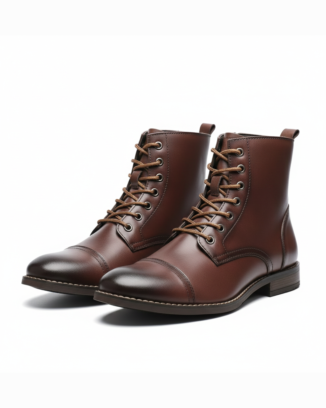 Margot Biarritz - Bottes de ville brunes pour homme