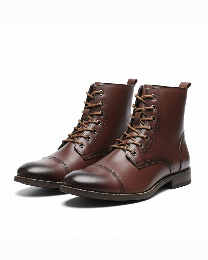 Margot Biarritz - Bottes de ville brunes pour homme