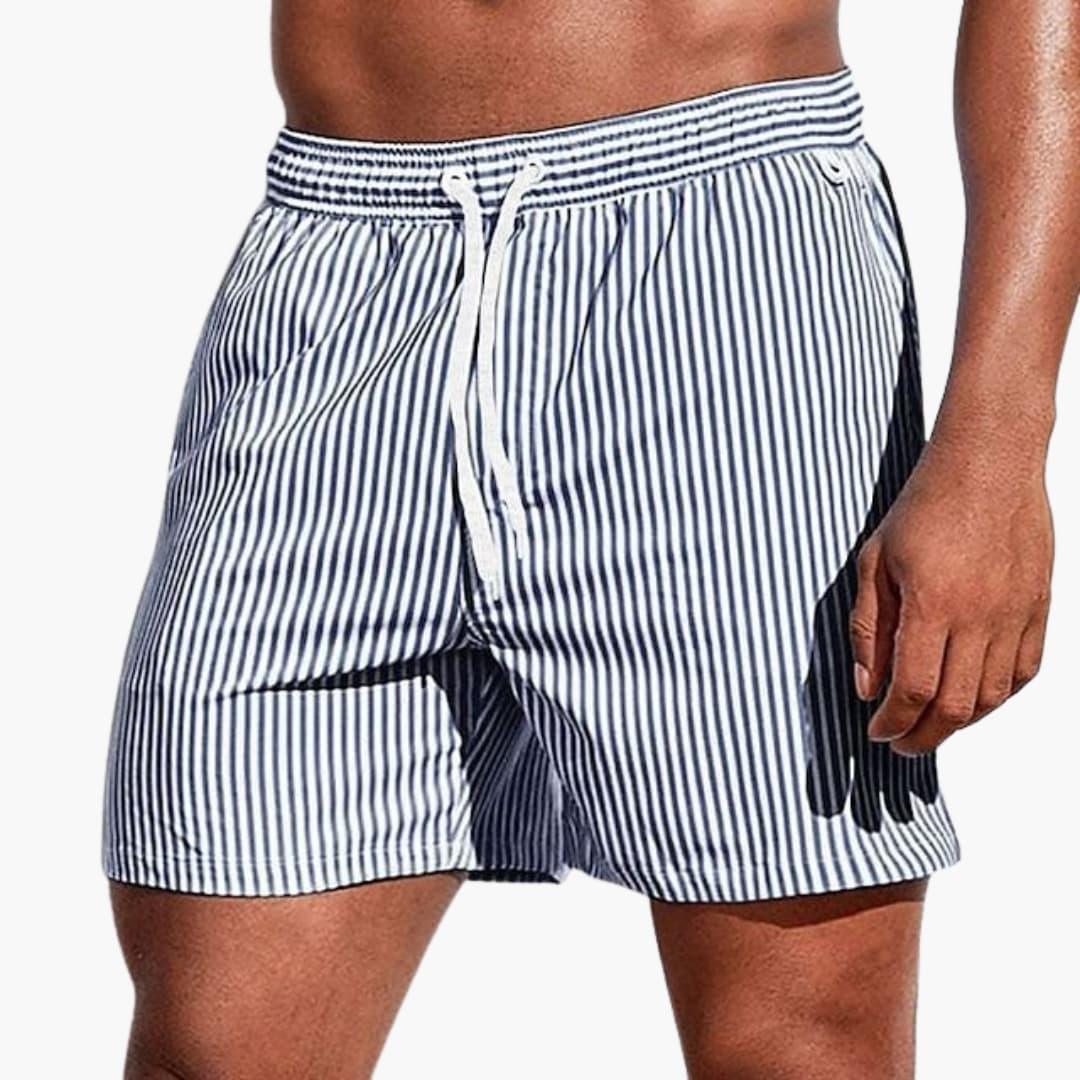 Margot Biarritz - Short de Bain Rayé Lucas