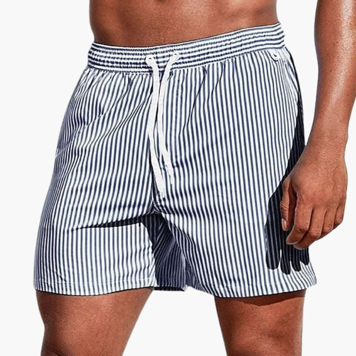 Margot Biarritz - Short de Bain Rayé Lucas