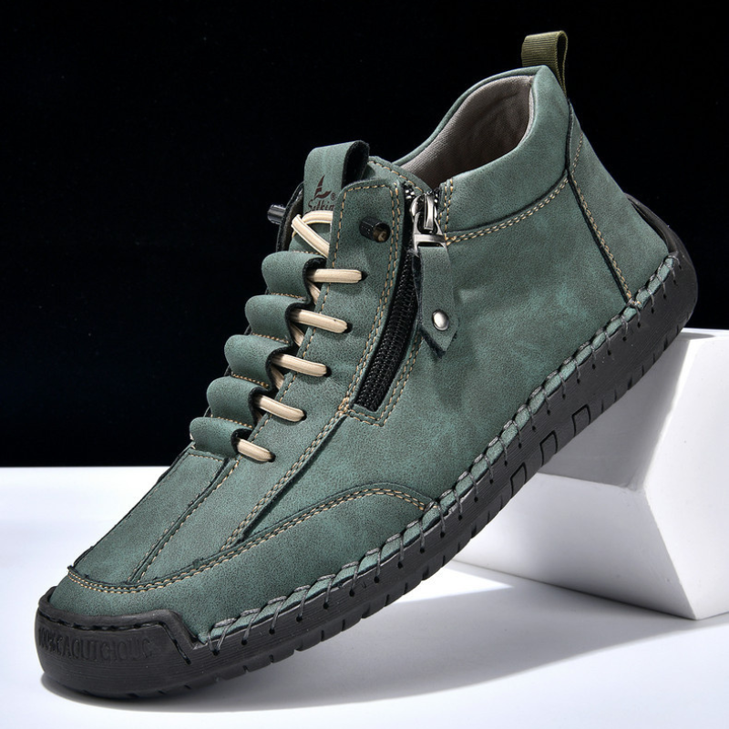 Margot Biarritz - Chaussures en nubuck avec zip pour homme