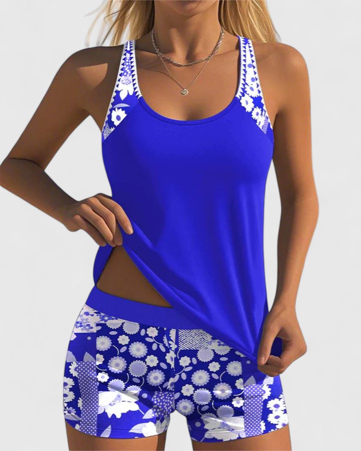 Margot Biarritz - Tankini Estival Chic Marine