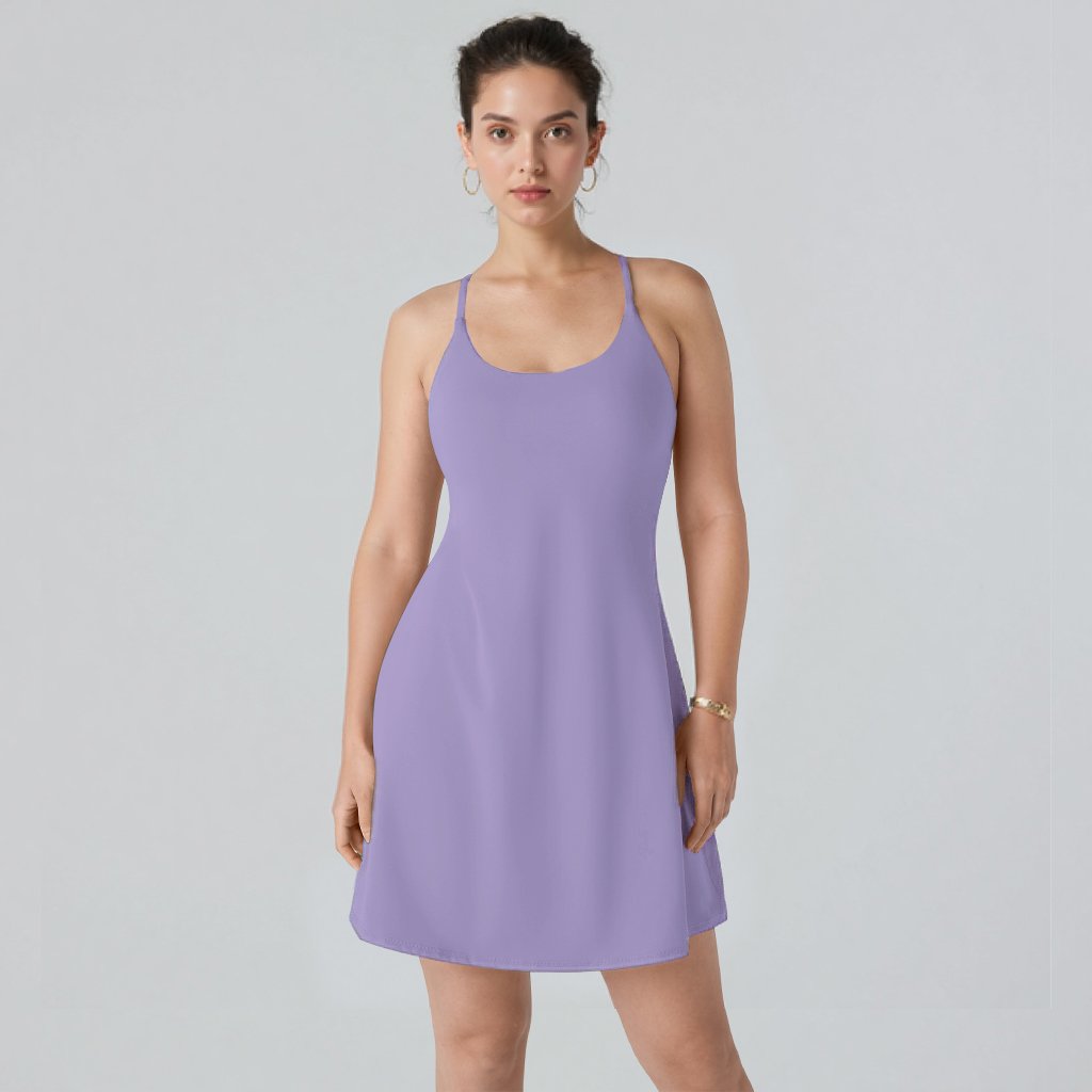 Margot Biarritz - Robe de sport avec shorts intégrés uniques