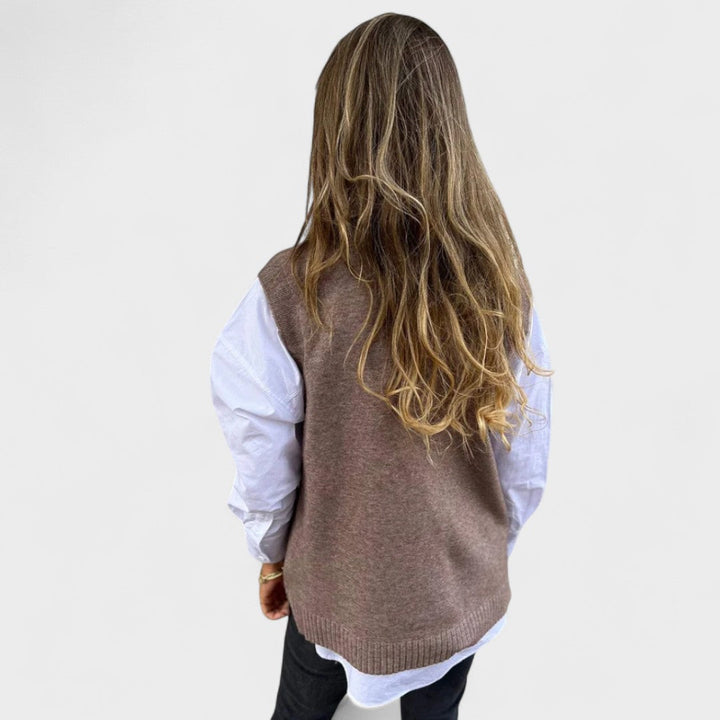 Margot Biarritz - Gilet en tricot