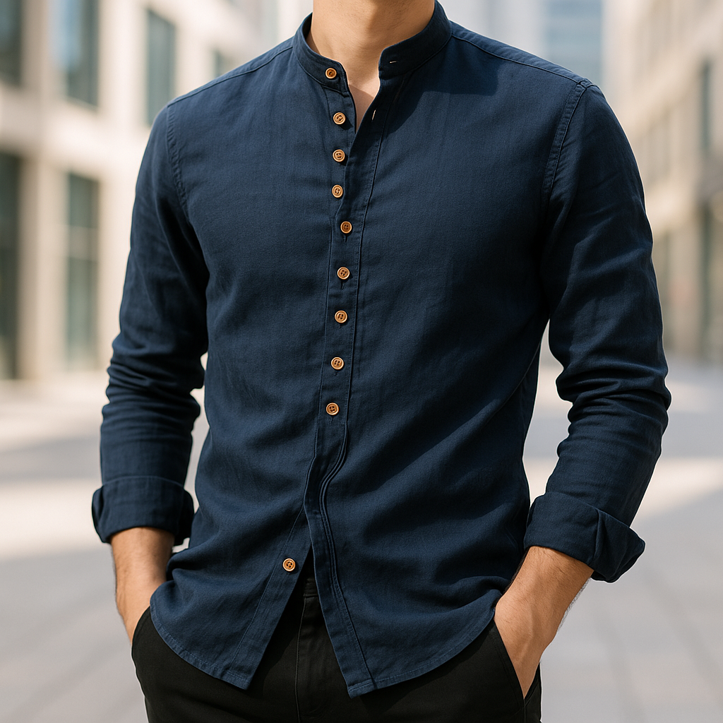 Margot Biarritz - Chemise en lin et coton pour homme