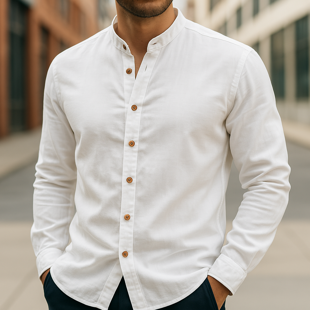 Margot Biarritz - Chemise en lin et coton pour homme