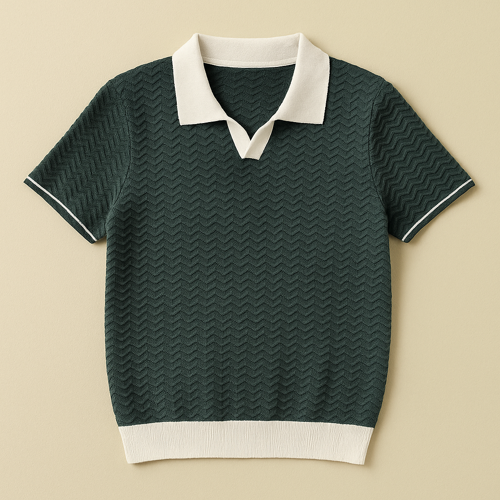 Margot Biarritz - Chemise polo en tissu Riccio