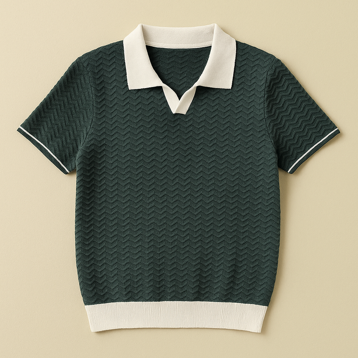 Margot Biarritz - Chemise polo en tissu Riccio
