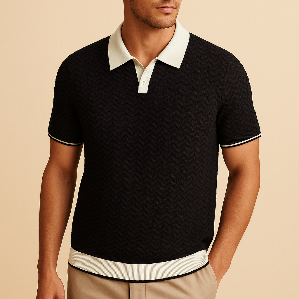 Margot Biarritz - Chemise polo en tissu Riccio