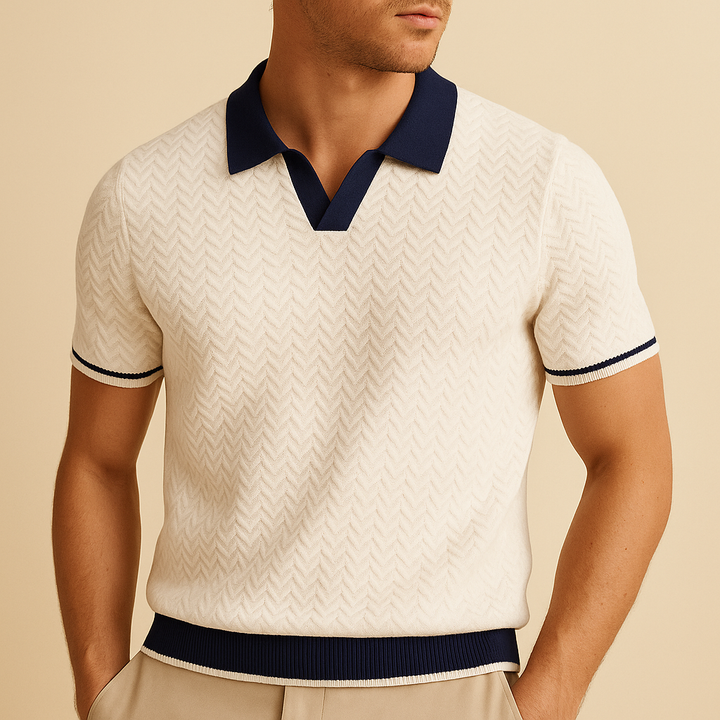 Margot Biarritz - Chemise polo en tissu Riccio