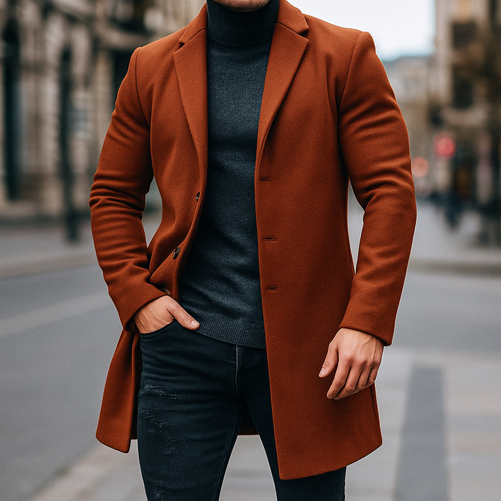 Margot Biarritz - Trench en laine pour hommes